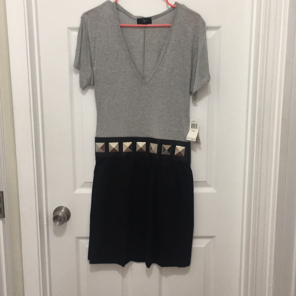 Grey/Black Dress